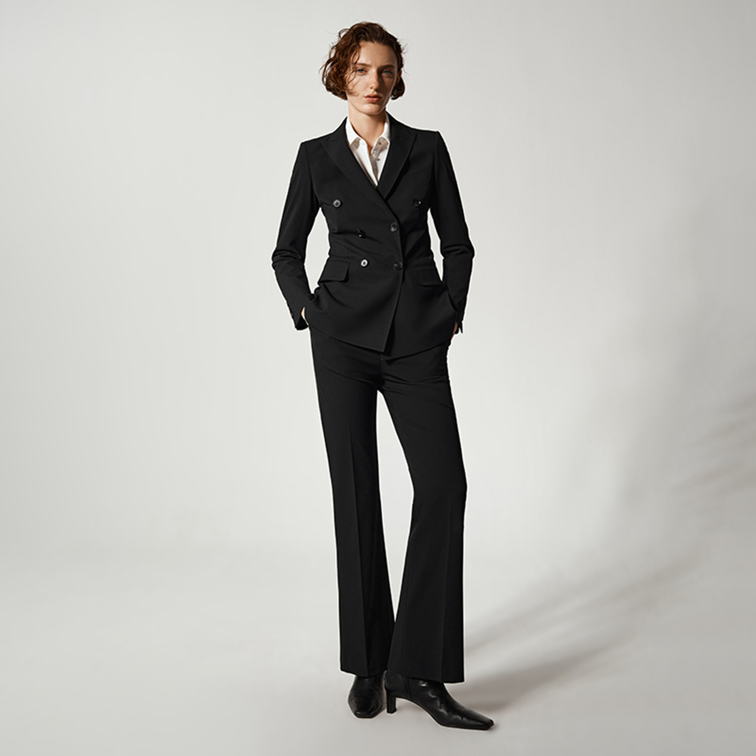 Women'S Fashion Blazer - Allingentle النساء Pantsuit 2 قطعة مجموعة