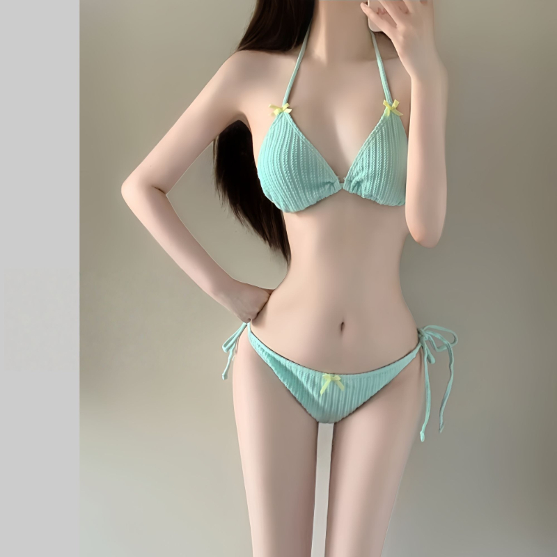 Women'S Fashion Suit - طقم بيكيني نسائي صيفي 2026 بأكمام