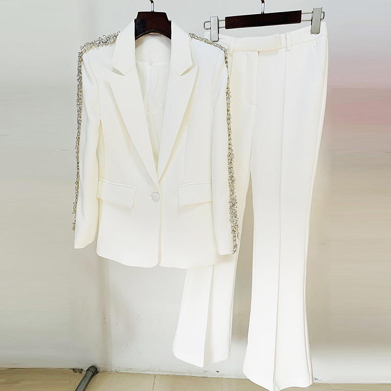 Allingentle النساء السراويل ال - مراجعة Women'S Fashion Blazer وسعره