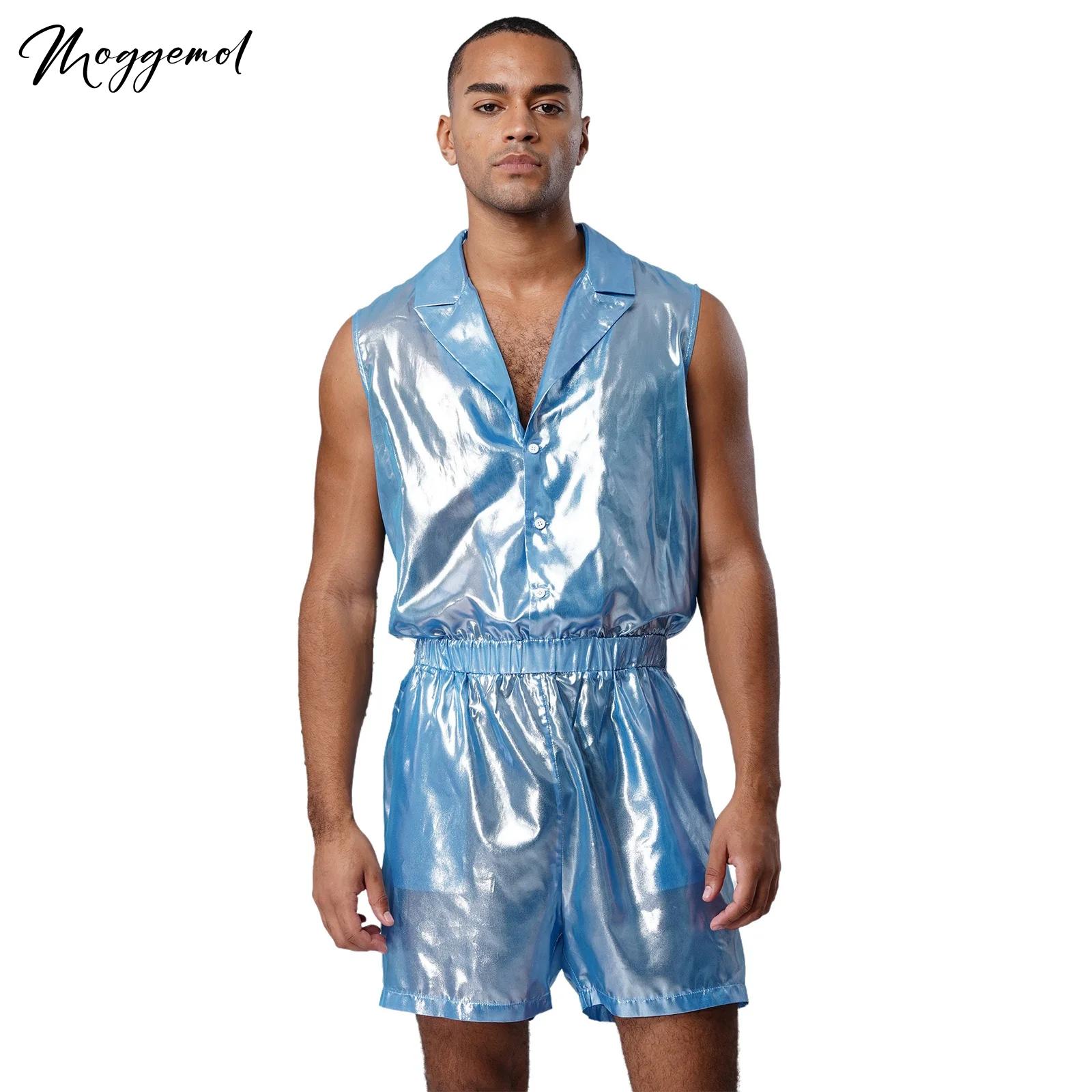 بدلة قفز شيفون شفافة لامعة للر - مراجعة Sleeveless Jumpsuit وسعره