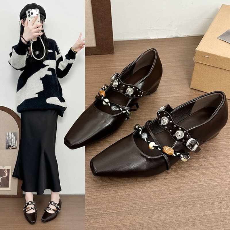 أحذية ماري جين نسائية جديدة بت - مراجعة Women'S Fashion Footwear وسعره