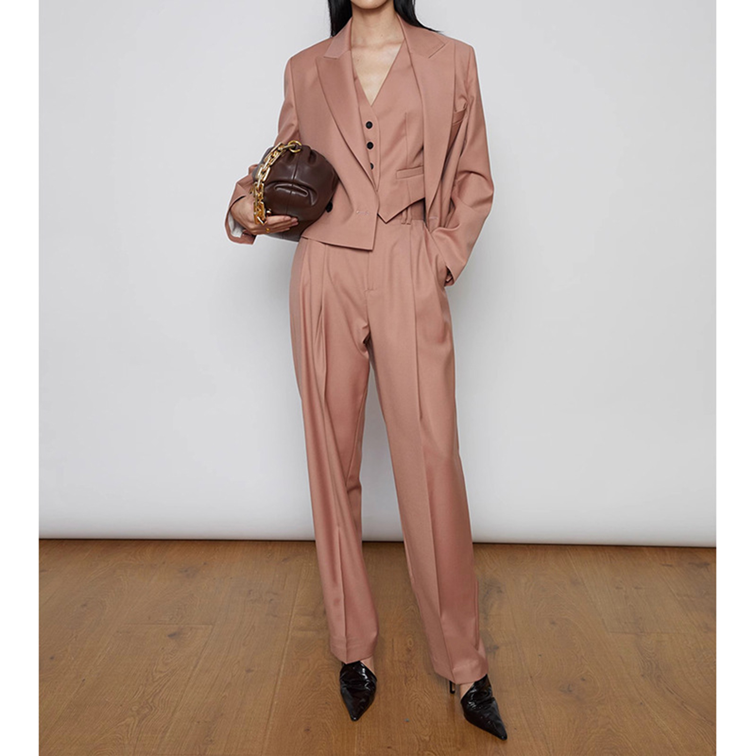 بدلة نسائية من Allingentle مكو - مراجعة Women'S Fashion Blazer وسعره