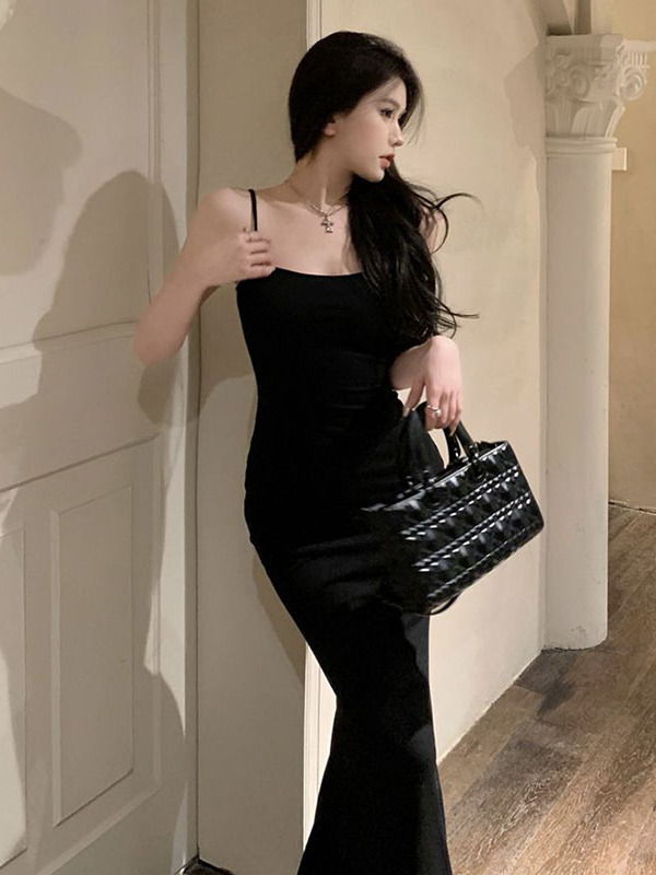فستان طويل بتصميم ذيل السمكة ل - مراجعة Women'S Young Fashion وسعره