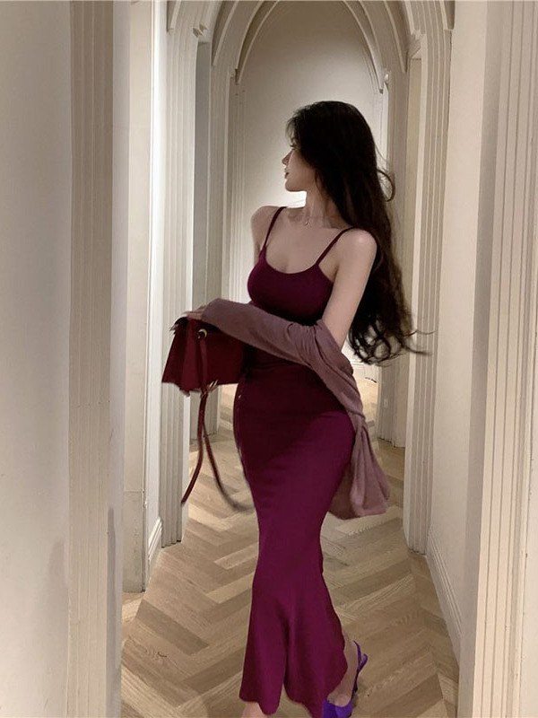 فستان طويل بتصميم ذيل السمكة ل - مراجعة Women'S Young Fashion وسعره