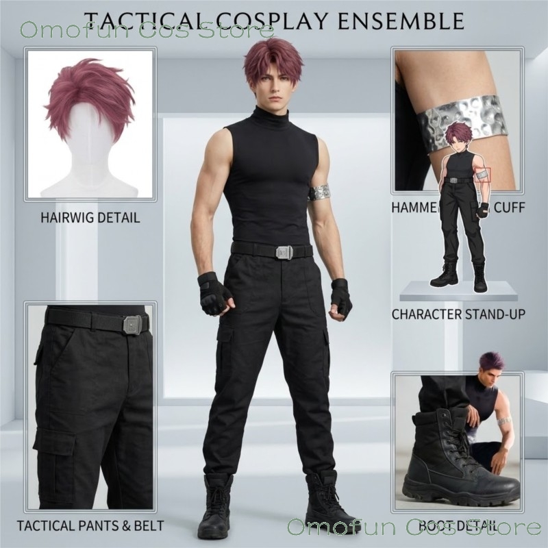 صدرية كوسبلاي بدون أكمام لشخصي - مراجعة Sleeveless Jumpsuit وسعره