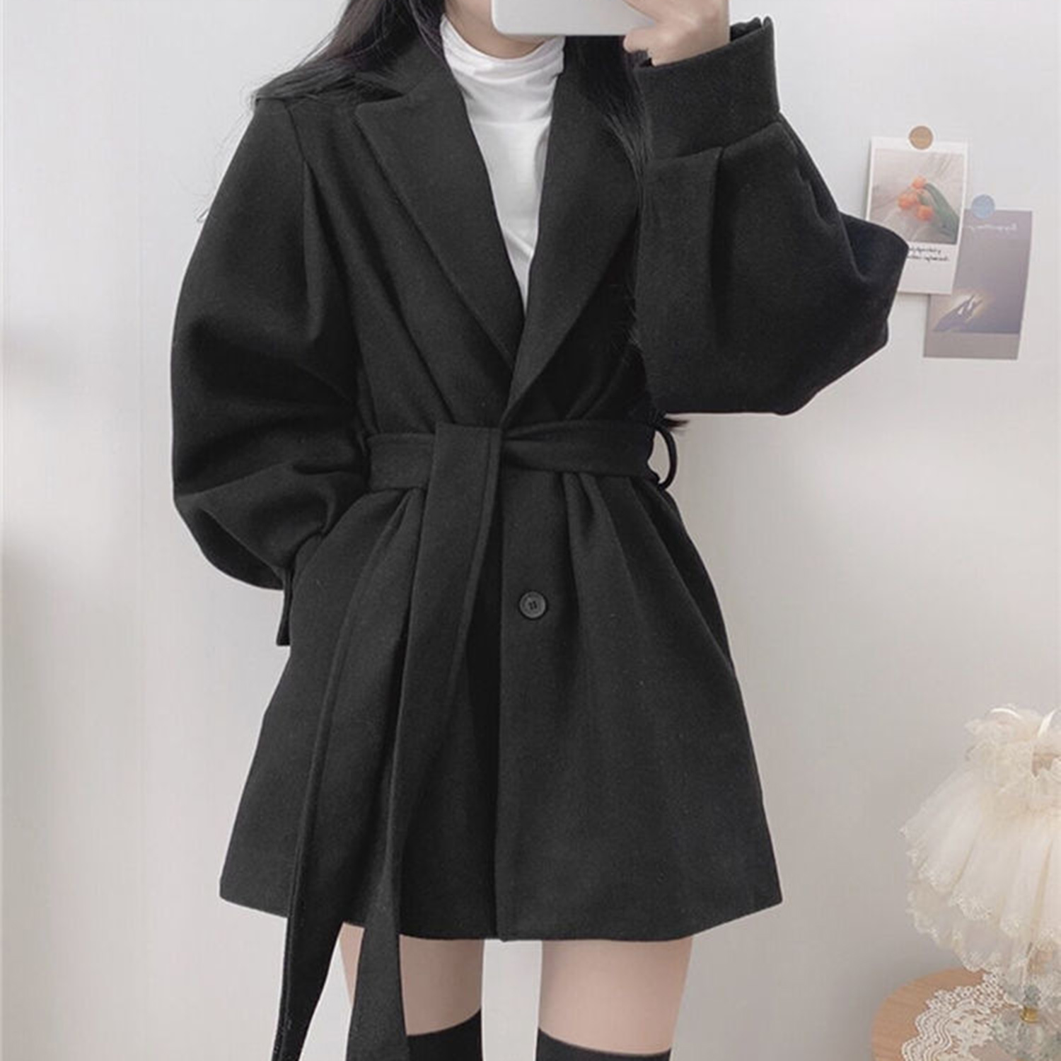 سترة نسائية من الصوف بلون العا - مراجعة Women'S Fashion Blazer وسعره