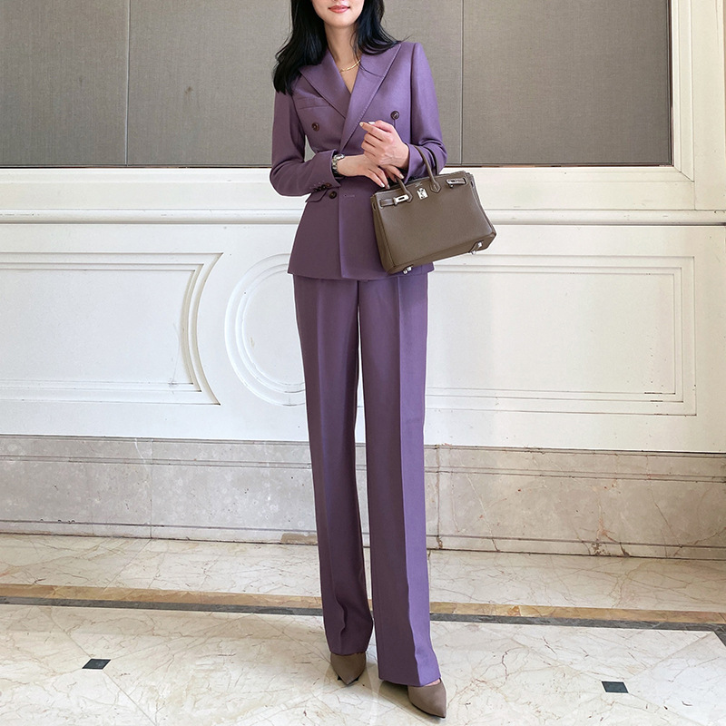 بدلة نسائية أرجوانية من Alling - مراجعة Women'S Fashion Blazer وسعره