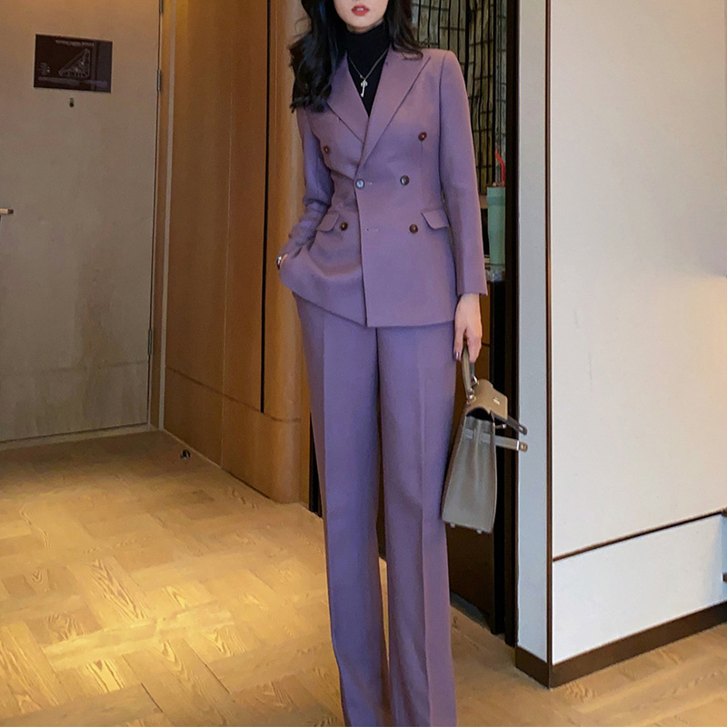 بدلة نسائية أرجوانية من Alling - مراجعة Women'S Fashion Blazer وسعره