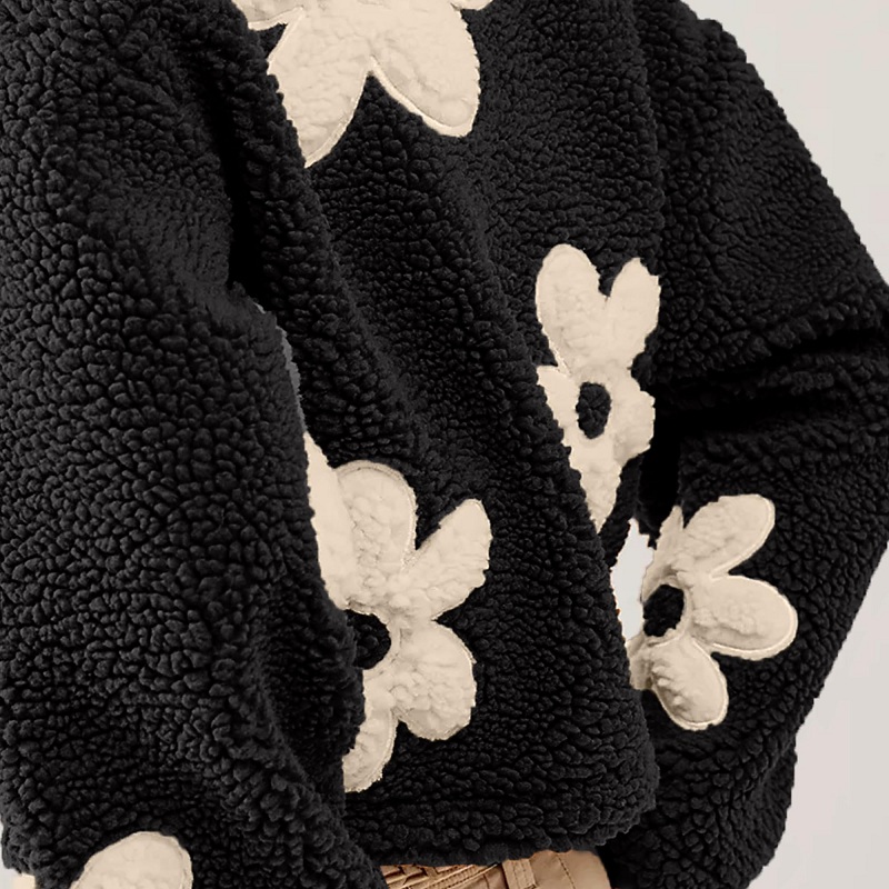 خريف شتاء دافئ معطف صوف الضأن  - مراجعة Sherpa Coat Women وسعره