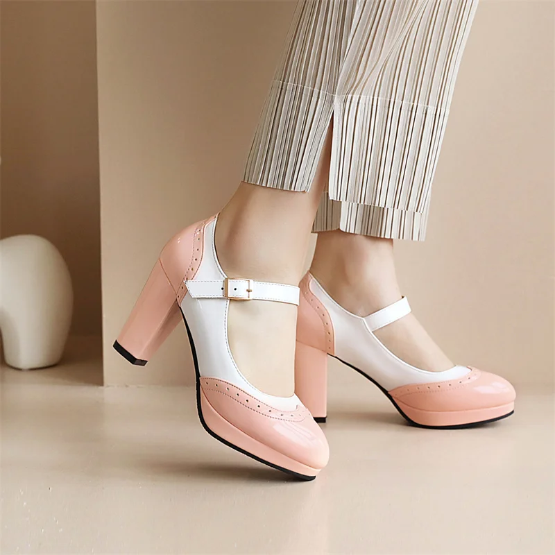 حذاء ماري جين نسائي بكعب عالٍ  - مراجعة Women Fashion Reddit وسعره
