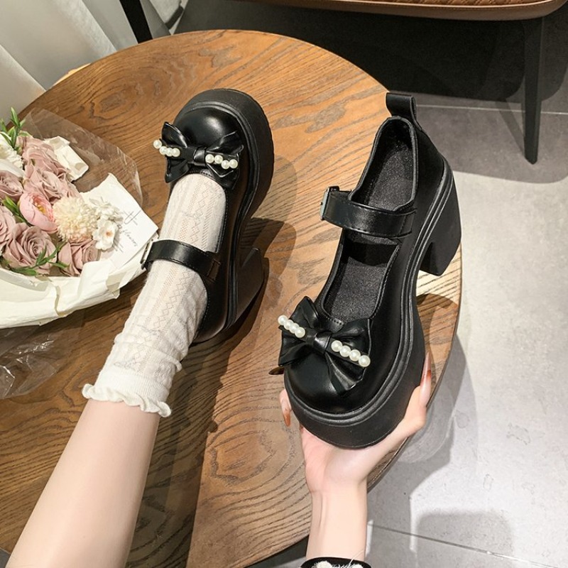 أحذية لوليتا 2026 سوداء بكعب ع - مراجعة Women'S Fashion Footwear وسعره