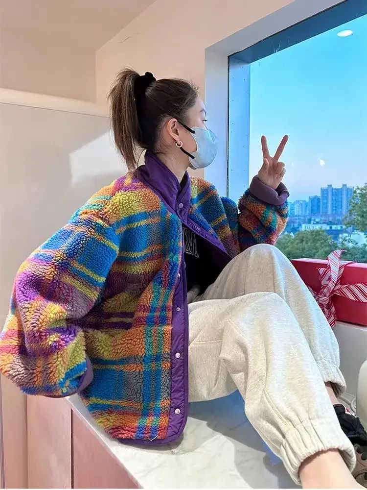معطف المرأة القطبية الصوف منقو - مراجعة Sherpa Coat Women وسعره