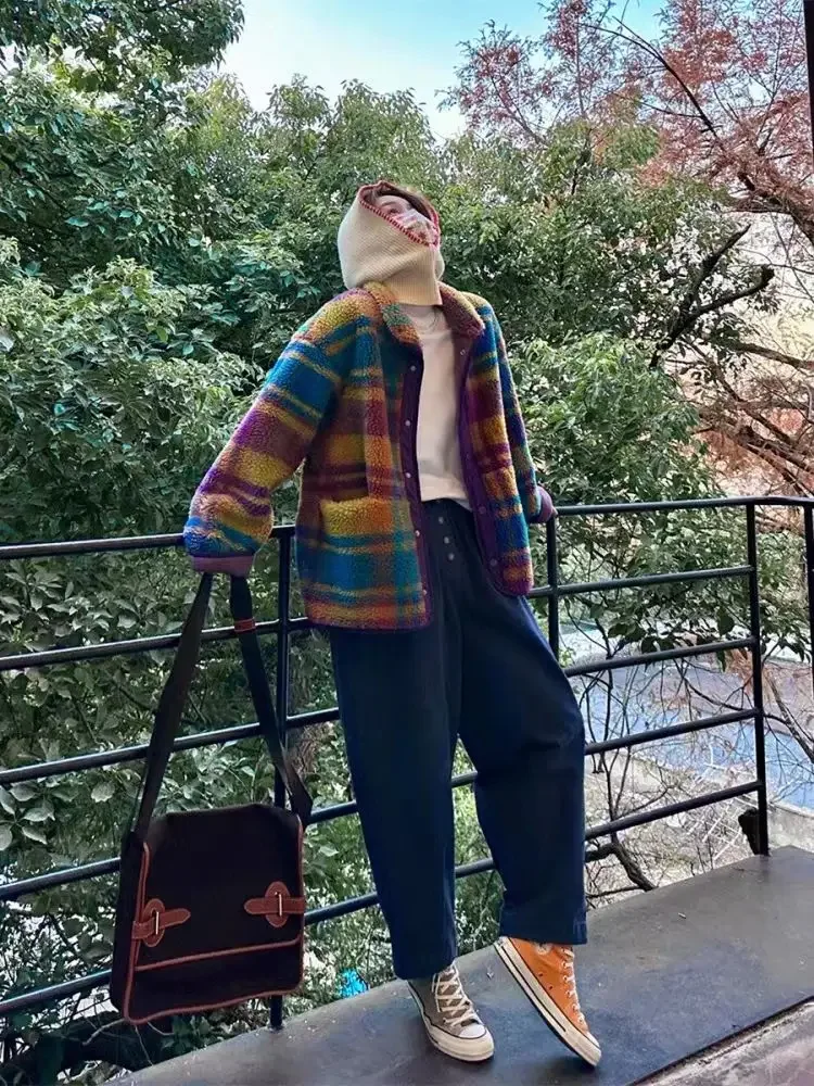 معطف المرأة القطبية الصوف منقو - مراجعة Sherpa Coat Women وسعره