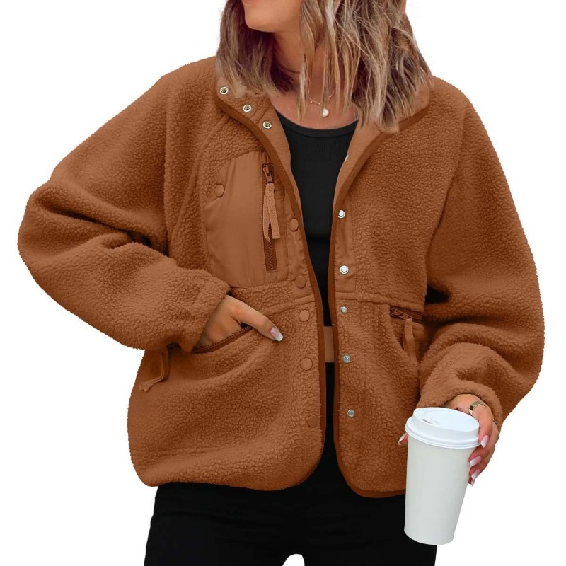 سترة نسائية من الصوف الغامض خر - مراجعة Sherpa Coat Women وسعره