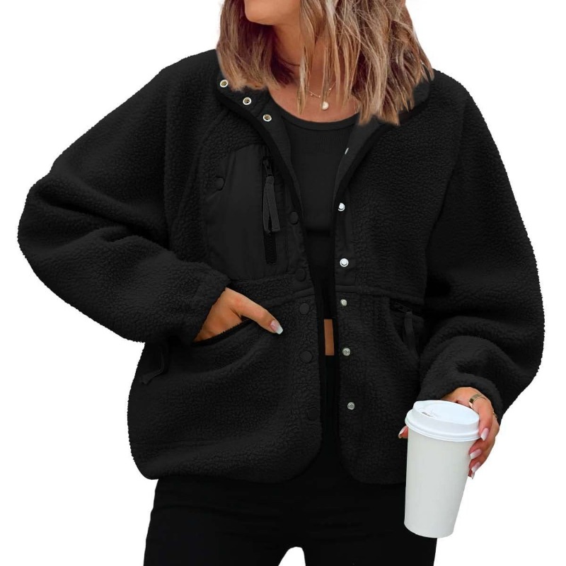سترة نسائية من الصوف الغامض خر - مراجعة Sherpa Coat Women وسعره